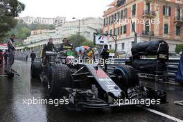 Jenson Button (GBR), McLaren Honda  29.05.2015. Formula 1 World Championship, Rd 6, Monaco Grand Prix, Monte Carlo, Monaco, Race Day.