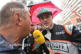 Nico Hulkenberg (GER), Sahara Force India  29.05.2015. Formula 1 World Championship, Rd 6, Monaco Grand Prix, Monte Carlo, Monaco, Race Day.