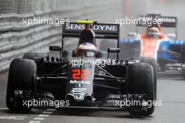 Jenson Button (GBR) McLaren MP4-31. 29.05.2015. Formula 1 World Championship, Rd 6, Monaco Grand Prix, Monte Carlo, Monaco, Race Day.