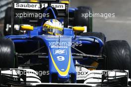 Marcus Ericsson (SWE) Sauber C35. 29.05.2015. Formula 1 World Championship, Rd 6, Monaco Grand Prix, Monte Carlo, Monaco, Race Day.