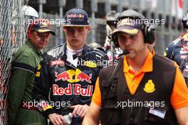 Max Verstappen (NLD) Red Bull Racing retired from the race. 29.05.2015. Formula 1 World Championship, Rd 6, Monaco Grand Prix, Monte Carlo, Monaco, Race Day.