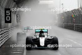 Nico Rosberg (GER) Mercedes AMG F1 W07 Hybrid. 29.05.2015. Formula 1 World Championship, Rd 6, Monaco Grand Prix, Monte Carlo, Monaco, Race Day.