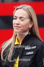 Carmen Jorda (ESP) Renault Sport F1 Team Development Driver. 29.05.2015. Formula 1 World Championship, Rd 6, Monaco Grand Prix, Monte Carlo, Monaco, Race Day.
