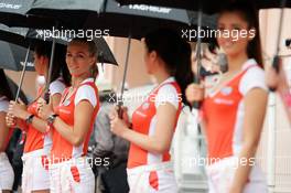 Grid girls. 29.05.2015. Formula 1 World Championship, Rd 6, Monaco Grand Prix, Monte Carlo, Monaco, Race Day.