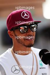 Lewis Hamilton (GBR) Mercedes AMG F1. 26.05.2016. Formula 1 World Championship, Rd 6, Monaco Grand Prix, Monte Carlo, Monaco, Practice Day.