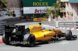 Jolyon Palmer (GBR) Renault Sport F1 Team RS16. 26.05.2016. Formula 1 World Championship, Rd 6, Monaco Grand Prix, Monte Carlo, Monaco, Practice Day.