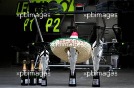 Mercedes AMG F1 celebrates a 1-2 finish for the team. 30.10.2016. Formula 1 World Championship, Rd 19, Mexican Grand Prix, Mexico City, Mexico, Race Day.