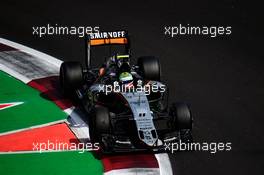Sergio Perez (MEX) Sahara Force India F1 VJM09. 30.10.2016. Formula 1 World Championship, Rd 19, Mexican Grand Prix, Mexico City, Mexico, Race Day.