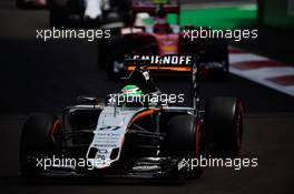 Nico Hulkenberg (GER) Sahara Force India F1 VJM09. 30.10.2016. Formula 1 World Championship, Rd 19, Mexican Grand Prix, Mexico City, Mexico, Race Day.