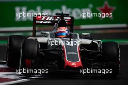 Romain Grosjean (FRA) Haas F1 Team VF-16. 30.10.2016. Formula 1 World Championship, Rd 19, Mexican Grand Prix, Mexico City, Mexico, Race Day.