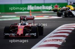 Sebastian Vettel (GER) Ferrari SF16-H. 30.10.2016. Formula 1 World Championship, Rd 19, Mexican Grand Prix, Mexico City, Mexico, Race Day.
