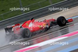 Kimi Raikkonen (FIN), Scuderia Ferrari  25.01.2016. Formula One Pirelli Wet Weather Testing, Paul Ricard, France. Monday.