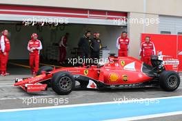 Kimi Raikkonen (FIN), Scuderia Ferrari  25.01.2016. Formula One Pirelli Wet Weather Testing, Paul Ricard, France. Monday.