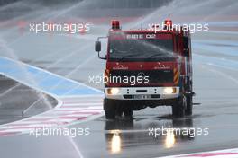 Wet test 25.01.2016. Formula One Pirelli Wet Weather Testing, Paul Ricard, France. Monday.