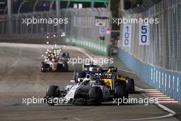 Felipe Massa (BRA) Williams FW38. 18.09.2016. Formula 1 World Championship, Rd 15, Singapore Grand Prix, Marina Bay Street Circuit, Singapore, Race Day.
