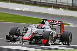 Santino Ferrucci (USA) Haas VF-16 Development Driver. 12.07.2016. Formula One In-Season Testing, Day One, Silverstone, England. Tuesday.