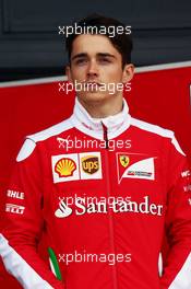 Charles Leclerc (MON) Ferrari Test Driver. 12.07.2016. Formula One In-Season Testing, Day One, Silverstone, England. Tuesday.