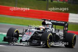 Stoffel Vandoorne (BEL) McLaren MP4-31 Test and Reserve Driver. 13.07.2016. Formula One In-Season Testing, Day Two, Silverstone, England. Wednesday.