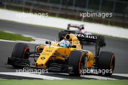 Jolyon Palmer (GBR) Renault Sport F1 Team RS16. 13.07.2016. Formula One In-Season Testing, Day Two, Silverstone, England. Wednesday.