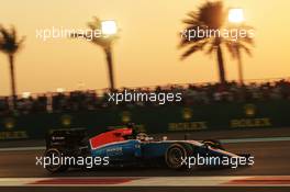 Pascal Wehrlein (GER) Manor Racing MRT05. 27.11.2016. Formula 1 World Championship, Rd 21, Abu Dhabi Grand Prix, Yas Marina Circuit, Abu Dhabi, Race Day.