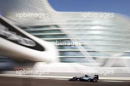 Nico Rosberg (GER) Mercedes AMG F1 W07 Hybrid. 26.11.2016. Formula 1 World Championship, Rd 21, Abu Dhabi Grand Prix, Yas Marina Circuit, Abu Dhabi, Qualifying Day.