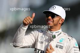 Lewis Hamilton (GBR) Mercedes AMG F1   27.11.2016. Formula 1 World Championship, Rd 21, Abu Dhabi Grand Prix, Yas Marina Circuit, Abu Dhabi, Race Day.