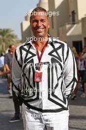 Kai Ebel (GER) RTL TV Presenter. 27.11.2016. Formula 1 World Championship, Rd 21, Abu Dhabi Grand Prix, Yas Marina Circuit, Abu Dhabi, Race Day.