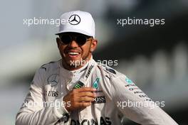 Lewis Hamilton (GBR) Mercedes AMG F1   27.11.2016. Formula 1 World Championship, Rd 21, Abu Dhabi Grand Prix, Yas Marina Circuit, Abu Dhabi, Race Day.