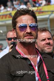 Gerard Butler (GBR) Actor on the grid. 23.10.2016. Formula 1 World Championship, Rd 18, United States Grand Prix, Austin, Texas, USA, Race Day.