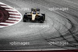 Jolyon Palmer (GBR) Renault Sport F1 Team RS16. 23.10.2016. Formula 1 World Championship, Rd 18, United States Grand Prix, Austin, Texas, USA, Race Day.