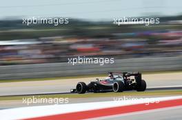 Fernando Alonso (ESP) McLaren MP4-31. 23.10.2016. Formula 1 World Championship, Rd 18, United States Grand Prix, Austin, Texas, USA, Race Day.
