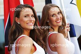Grid girls. 23.10.2016. Formula 1 World Championship, Rd 18, United States Grand Prix, Austin, Texas, USA, Race Day.