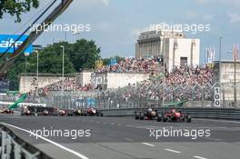 Lance Stroll (CAN) Prema Powerteam Dallara F312 - Mercedes-Benz,  26.06.2016. FIA F3 European Championship 2016, Round 5, Race 3, Norisring, Germany