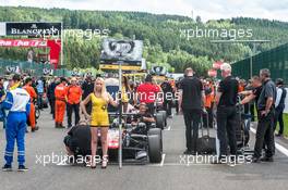Grid girl,  29.07.2016. FIA F3 European Championship 2016, Round 7, Race 2, Spa, Belgium