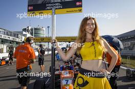 grid girl, 10.09.2016. FIA F3 European Championship 2016, Round 8, Race 1, Nuerburgring, Germany