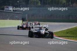 George Russell (GBR) HitechGP Dallara F312 – Mercedes-Benz.  01.10.2016. FIA F3 European Championship 2016, Round 9, Race 1, Imola, Italy