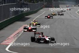 Race 2, Nobuharu Matsushita (JAP) Art Grand Prix 19.06.2016. GP2 Series, Rd 3, Baku, Azerbaijan, Sunday.