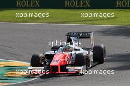 Race 1, Oliver Rowland (GBR) MP Motorsport 27.08.2016. GP2 Series, Rd 8, Spa-Francorchamps, Belgium, Saturday.