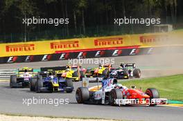 Race 1, Oliver Rowland (GBR) MP Motorsport 27.08.2016. GP2 Series, Rd 8, Spa-Francorchamps, Belgium, Saturday.