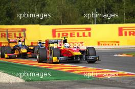 Race 1, Jordan King (GBR) Racing Engineering 27.08.2016. GP2 Series, Rd 8, Spa-Francorchamps, Belgium, Saturday.