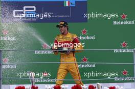 Race 2, 3rd position  Antonio Giovinazzi (ITA) PREMA Racing 04.09.2016. GP2 Series, Rd 9, Monza, Italy, Sunday.