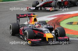 Race 2, Pierre Gasly (FRA) PREMA Racing 04.09.2016. GP2 Series, Rd 9, Monza, Italy, Sunday.