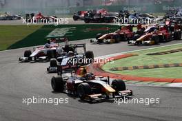 Race 1, Start of the race 03.09.2016. GP2 Series, Rd 9, Monza, Italy, Saturday.