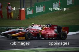 Race 1,  Norman Nato (FRA) Racing Engineering and Sergey Sirotkin (RUS) Art Grand Prix 03.09.2016. GP2 Series, Rd 9, Monza, Italy, Saturday.