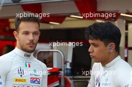 Race 2, Luca Ghiotto (ITA) Trident and  Philo Paz Armand (IDN) Trident 28.05.2016. GP2 Series, Rd 2, Monte Carlo, Monaco, Saturday.