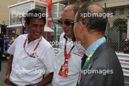 Race 2, Aguri Suzuki (JAP) and Bruno Michel (FRA) Gp2 Promoter 28.05.2016. GP2 Series, Rd 2, Monte Carlo, Monaco, Saturday.
