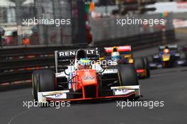 Race 1, Oliver Rowland (GBR) MP Motorsport 27.05.2016. GP2 Series, Rd 2, Monte Carlo, Monaco, Friday.
