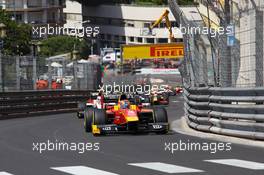 Race 1, Start of the race 27.05.2016. GP2 Series, Rd 2, Monte Carlo, Monaco, Friday.
