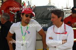 Race 1, Luca Di Grassi (BRA) and Adrian Campos 27.05.2016. GP2 Series, Rd 2, Monte Carlo, Monaco, Friday.