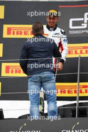Race 2, 2nd position  Alexander Albon (THA) ART Grand Prix with Jos Verstappen (NED) 03.07.2016. GP3 Series, Rd 2, Spielberg, Austria, Sunday.